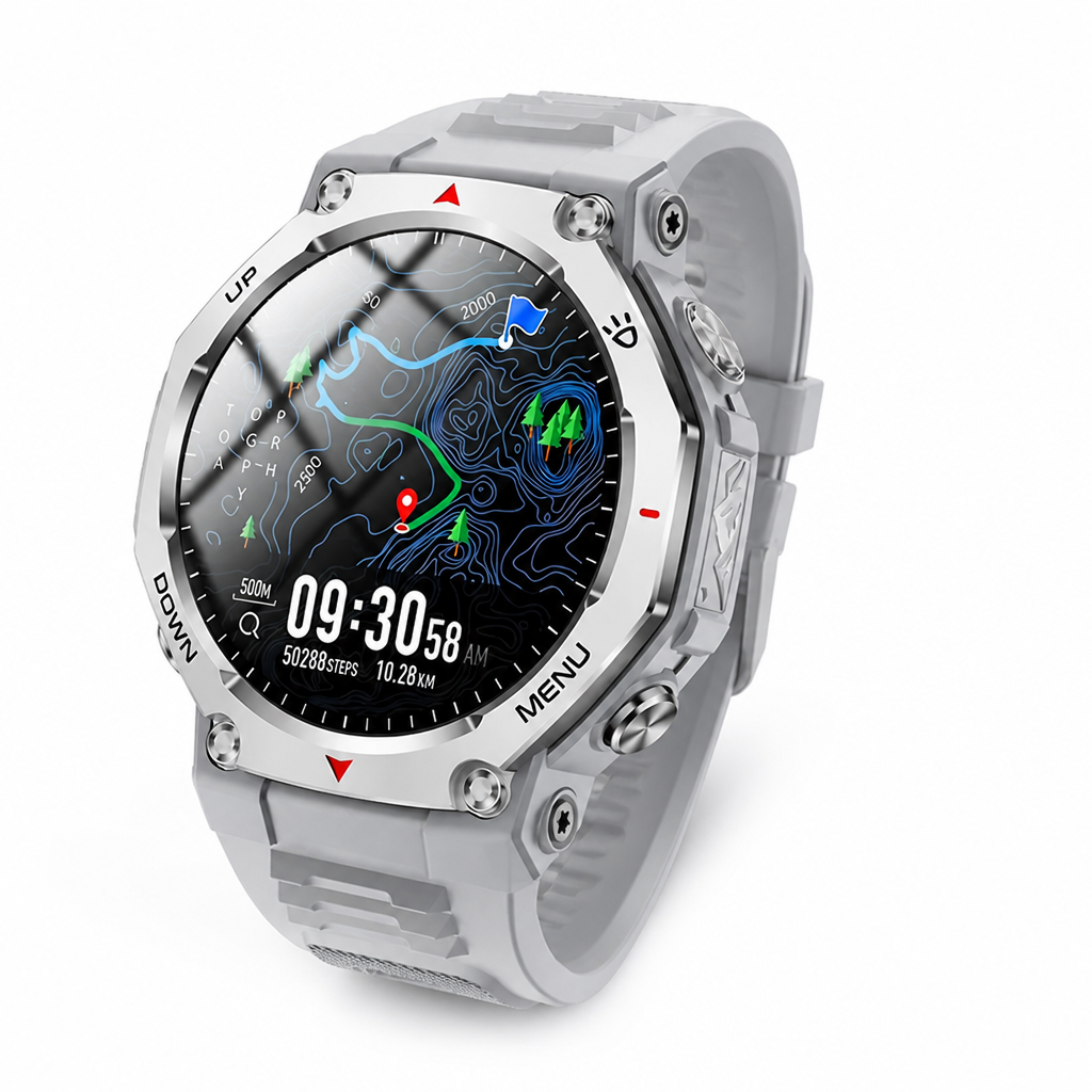 1.43" HD AMOLED Swimproof Smartwatch (100+ Sport Modes)