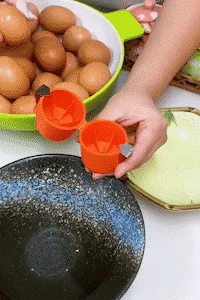 CrackEase | Egg Cracker Tool with Ergonomic Design | Effortless Cracking Solution for Hassle-Free Cooking
