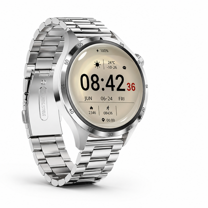 1.5-Inch Touchscreen Fitness Smart Watch (Call & Message Alerts)
