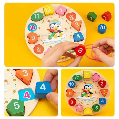 Wooden Multi-Activity Play Cube for Infants – 5 Learning Zones, Sensory Development & Fine Motor Skills for 6+ Months