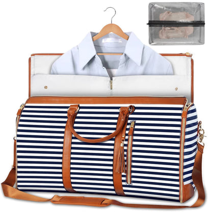 Suit Carrier with Convertible Design for Travel, Business Trips & Closet Storage