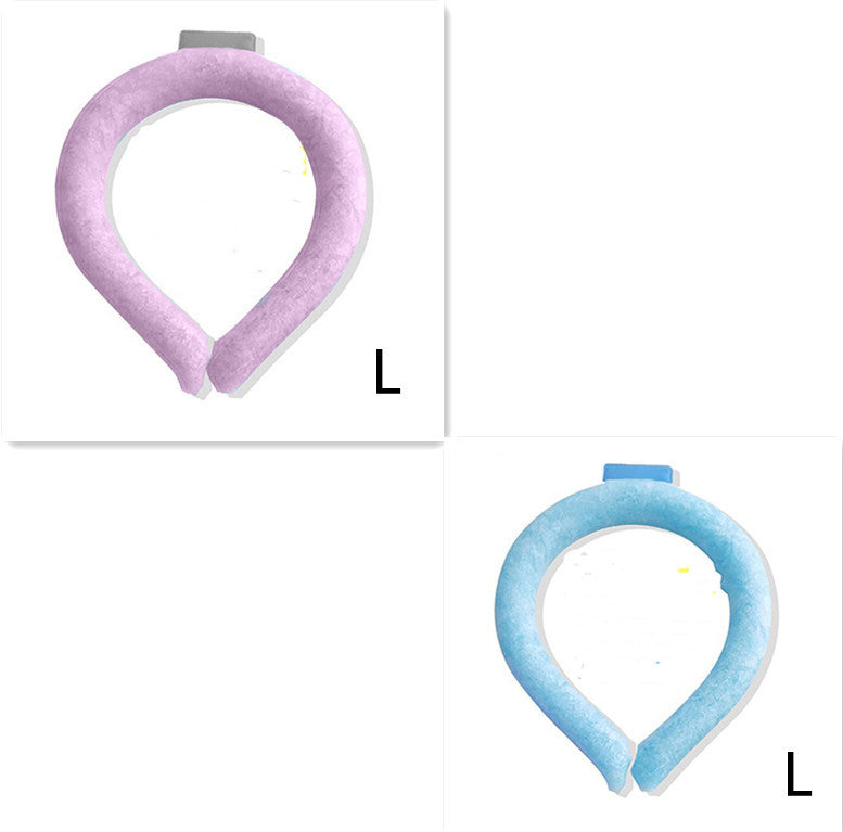 Cooling Neck Ring for Summer Heat, Personal Cooling Device, Reusable Neck Cooling Ring with No Batteries Required
