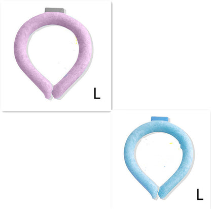 Ice Neck Ring with Advanced Cooling Technology | Rechargeable Comfort for Heatstroke Prevention