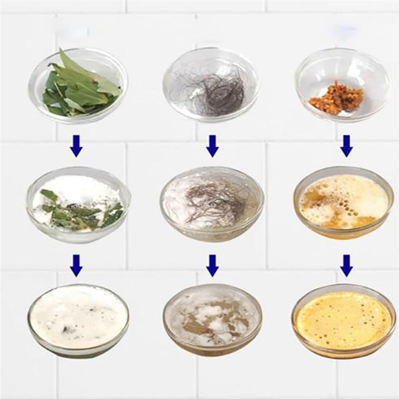 Drain Cleaner Powder for Kitchen Sink Bathroom Shower Clogs Hair Grease Odor Eliminator Safe Pipes RV Septic Systems Fast Acting Gel Treatme