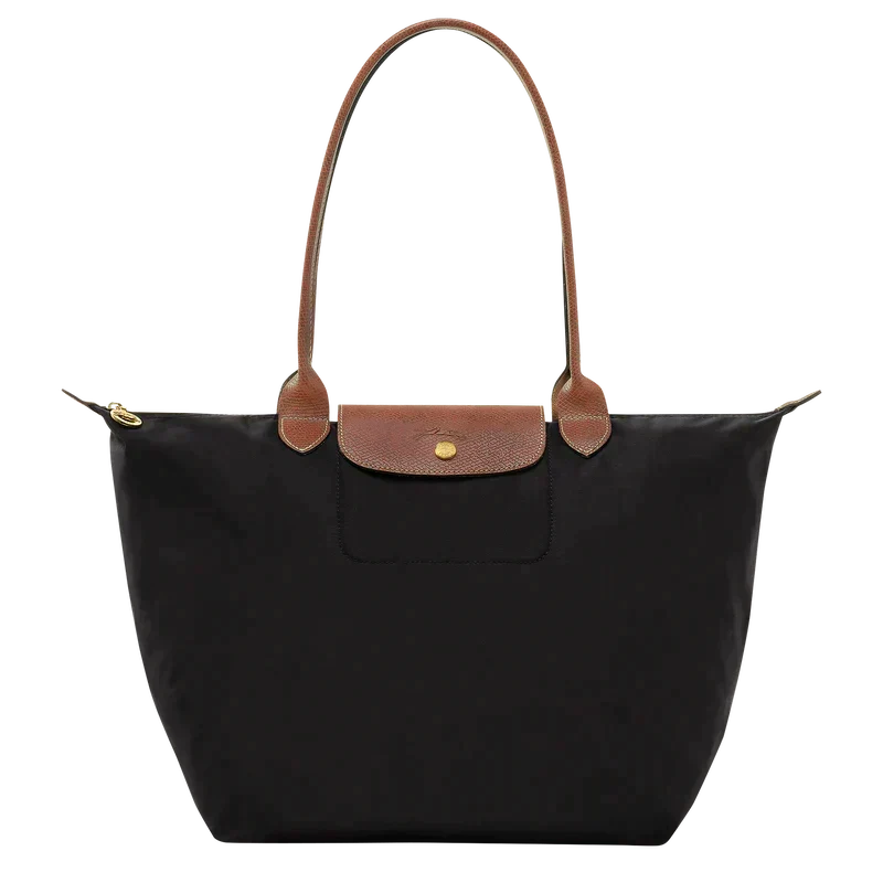 Foldable Nylon Tote Bag for Women – Lightweight Travel Shoulder Bag with Handles – Compact Daily Carryall for Shopping & Commute