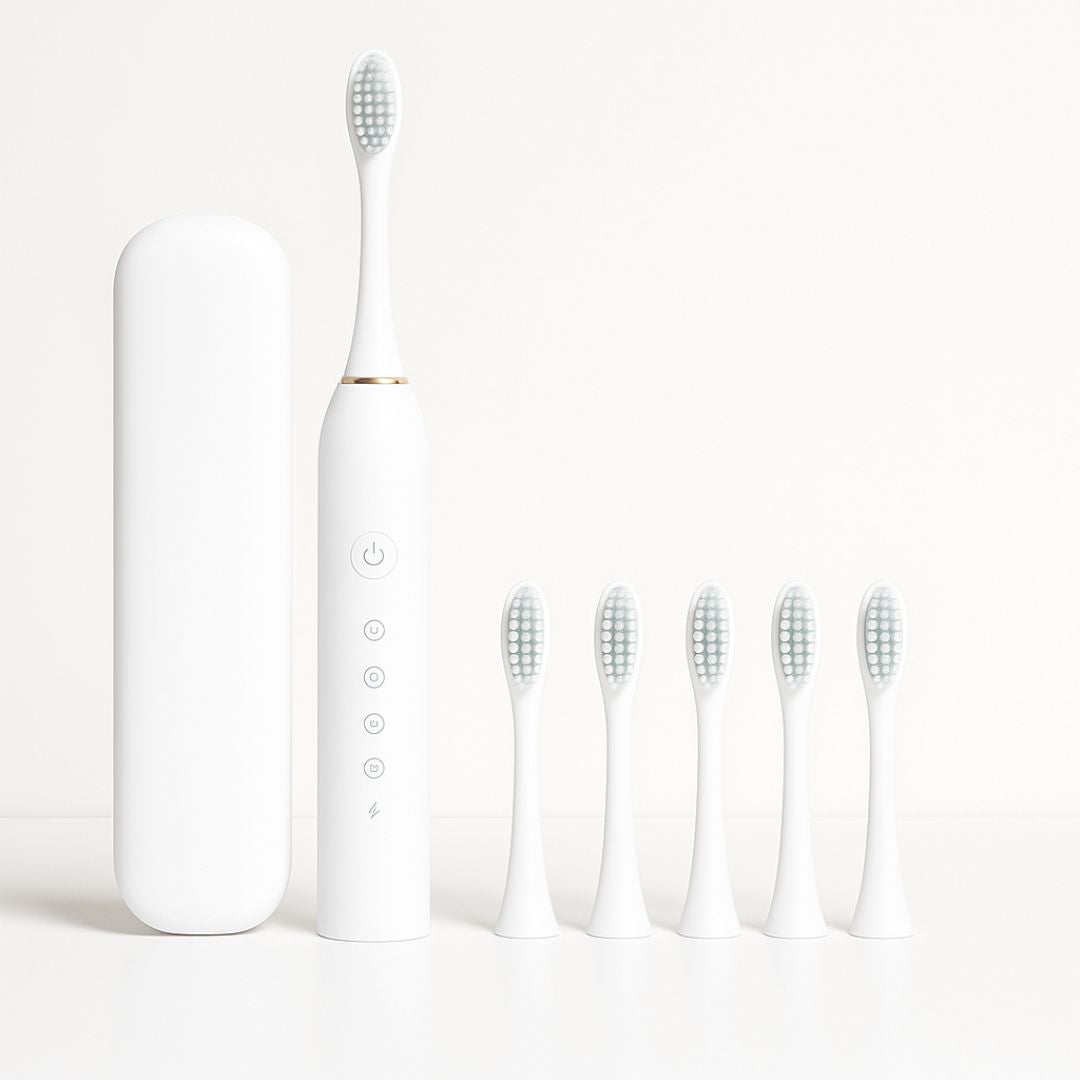 Sonic Toothbrush for Adults & Kids – 6 Cleaning Modes, 40,000 VPM, IPX7 Waterproof, 180-Day Battery Life, USB Rechargeable Electric