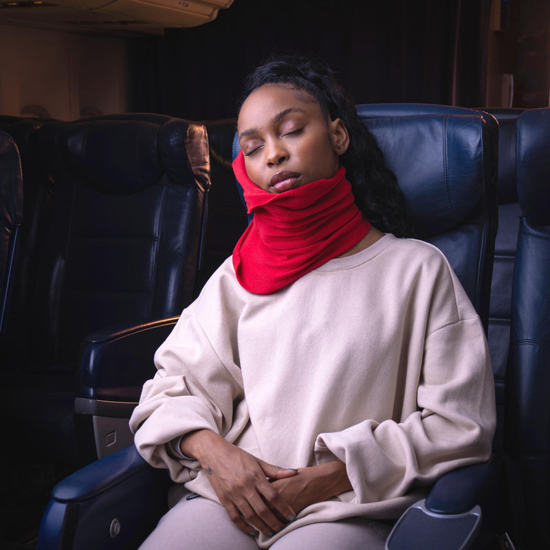 Memory Foam Travel Neck Pillow with Adjustable Strap – Ergonomic Support for Flights, Road Trips & Home Use