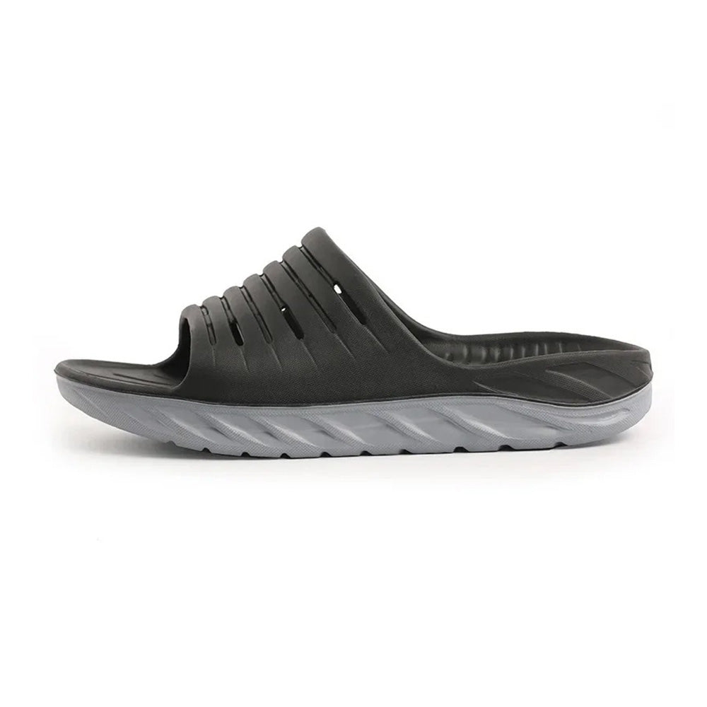 Cushioned Arch Support Slippers for Plantar Fasciitis Relief Non-Slip Footbed Shoes for Men Women Home Indoor Outdoor Recovery