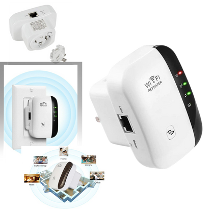 External WiFi Extender | High-Speed WiFi Booster with Extended Range | Reliable Signal Strength for Seamless Connectivity