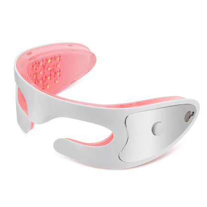 LED Eye Massager with Vibration & Light Therapy for Tired Eyes, Dark Circles & Puffiness – Rechargeable Eye Care Device