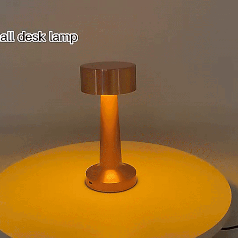Aurelia Desk Lamp - Rechargeable Aluminium, Touch Control