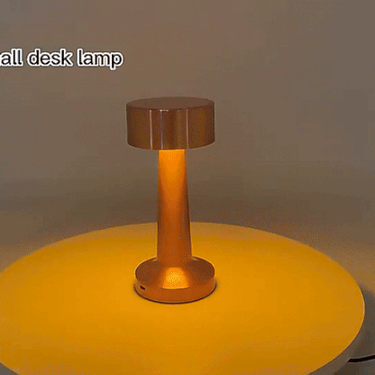 Aurelia Desk Lamp - Rechargeable Aluminium, Touch Control