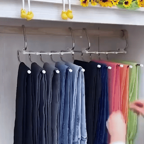 Clothes Hanger Organizer | Supreme Space Saver | Foldable Multi-Hanger | FoldPro
