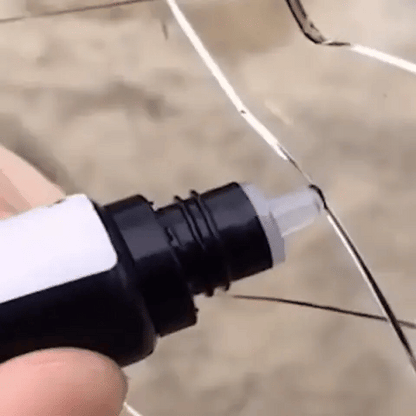 Windshield Repair Kit with Clear Resin, Window Crack Repair for Cars, Glass Repair Kit for Windows and Glass Panels