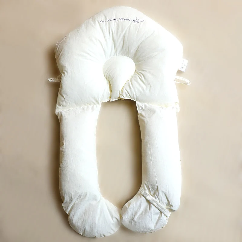 Baby Sleep Pillow Hypoallergenic Infant Neck Support Cushion 0-2 Years Ergonomic Head Positioner for Newborns