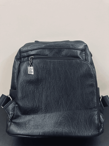 Anti-Theft Backpack with Hidden Security Pockets