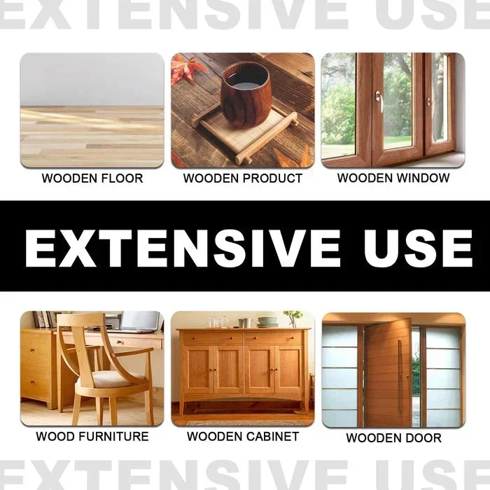 Furniture Polish Spray with Pure Beeswax for Wood Care – Restores Shine & Removes Buildup on Cabinets, Tables, Chairs – Non-Toxic Formula