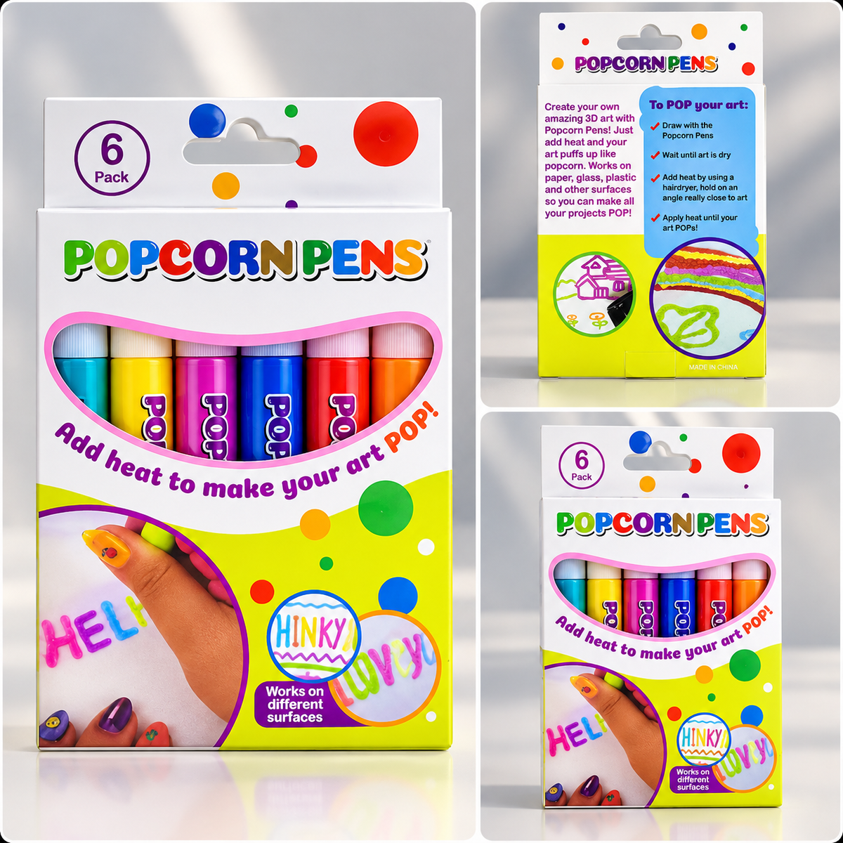 ARTSWELL – 3D Puff Effect Pens for Dimensional Art Effects