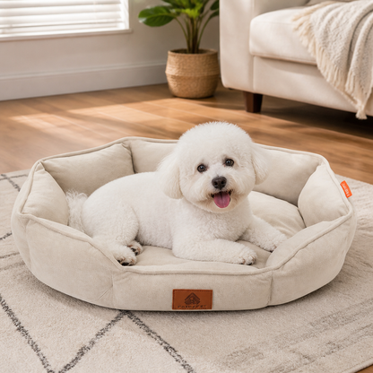 Ortekor All-Season Plush Donut Pet Bed