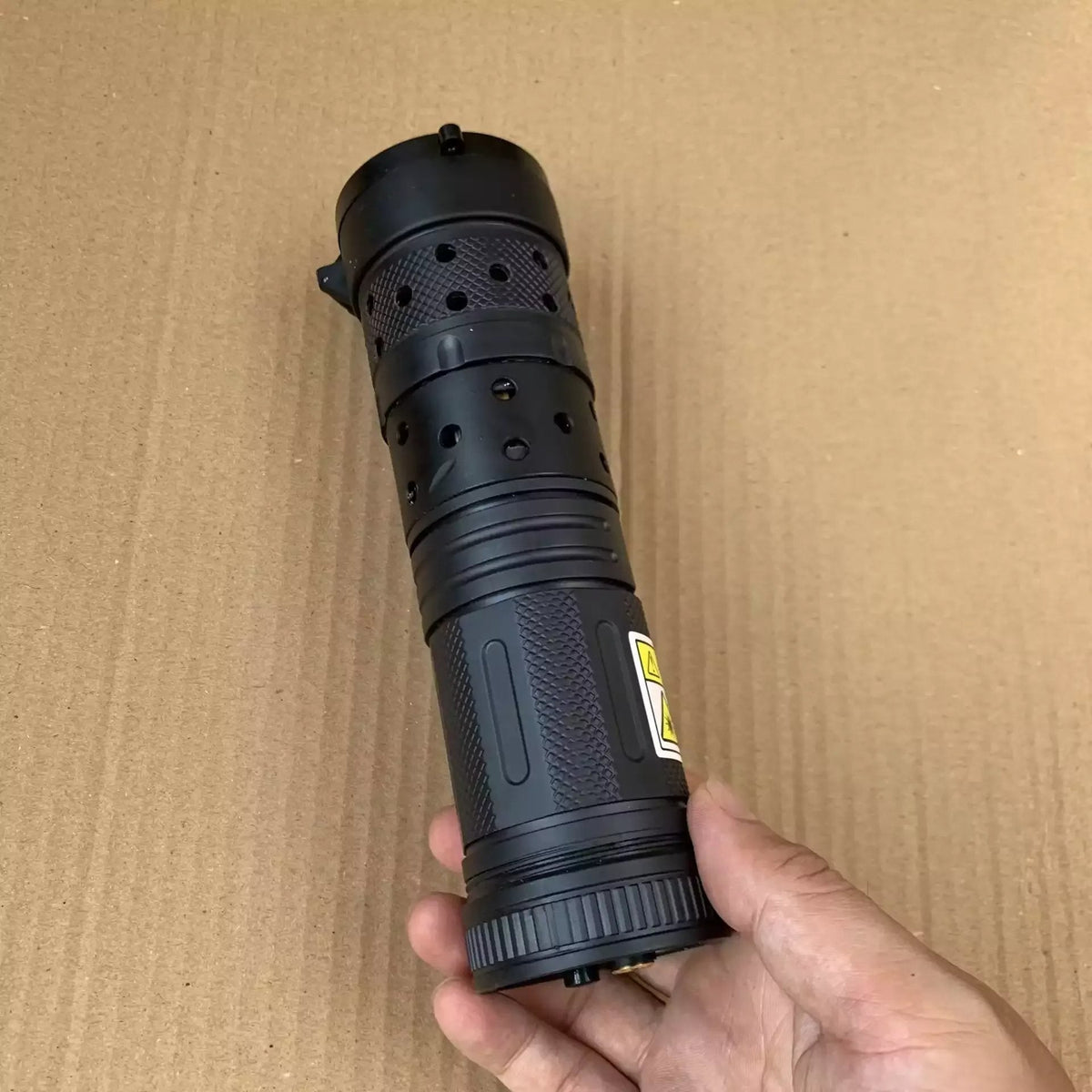 High-Power Infrared Laser Illuminator 120W with 10x Beam Expander for Extended Range and Precision