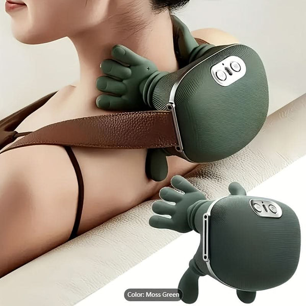 8-Claw Portable Deep Tissue Massager for Neck and Body Relief