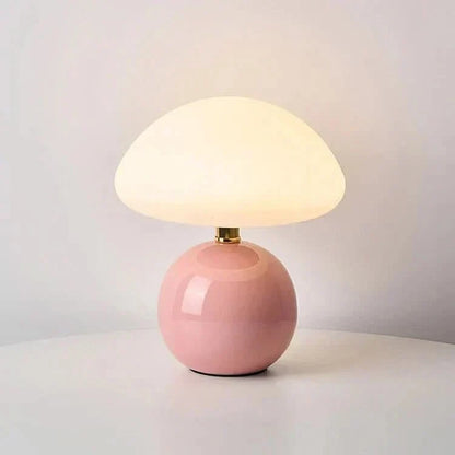 CAPLORA – Modern Mushroom Table Lamp for Gentle Ambient Glow