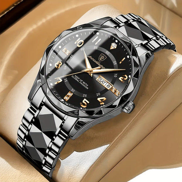STEELVANT – Waterproof Titanium Sports Watch Scratch Resistant