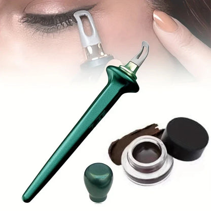 Winged Eyeliner Stamp Pen Tool Set Black Brown Cat Eye Makeup Kit Dual-Ended Precision Liner for Everyday Looks Special Events Quick Applica