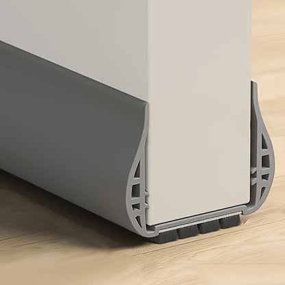 Door Draft Blocker Adjustable Under Door Seal Strip for 1.4-2.2 Inch Thick Doors Insulated Foam Noise Reducer Energy Saver Indoor Outdoor
