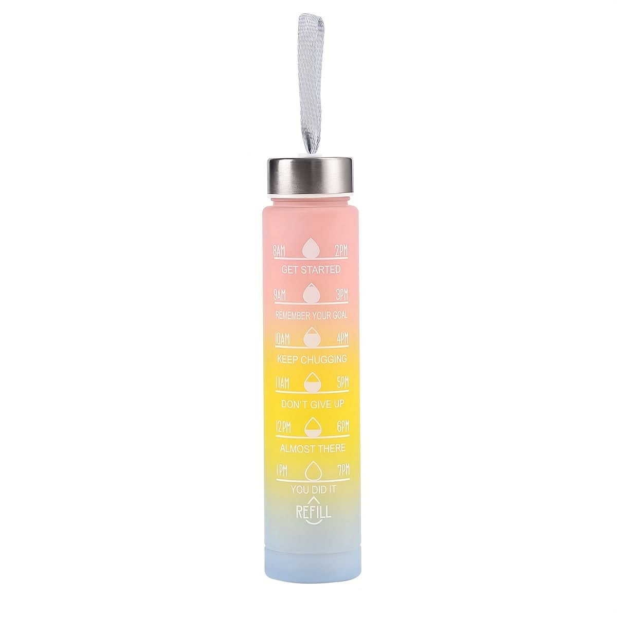 HYDRAGRAD – Gradient Water Bottle with Straw