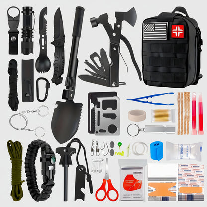 Adventure Ready | Travel Backpack with Battery-Powered Multi-Tool | Lightweight and Durable for Outdoor Safety