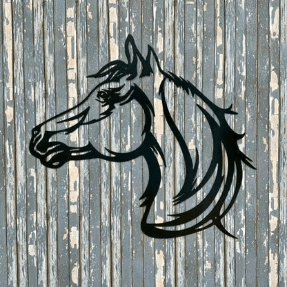Metal Barnyard Sculpture Silhouette for Garden & Yard – Farm Animal Figures in Rustic Iron – Outdoor Lawn Ornament Decor for Country Home