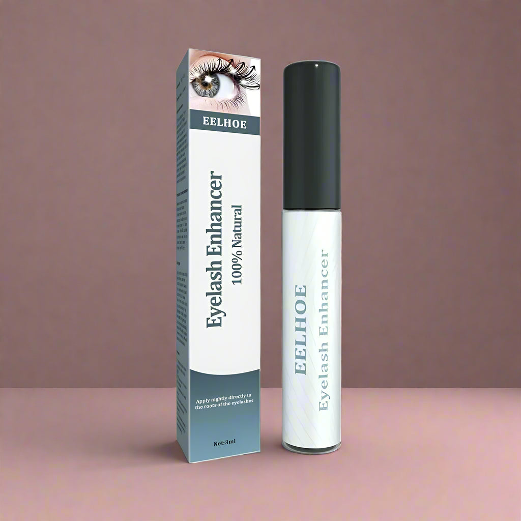 Lash Enhancement Serum for Natural Growth, Volume & Length – Gentle Formula for Fuller Lashes – Safe for Sensitive Eyes – Works on Brows