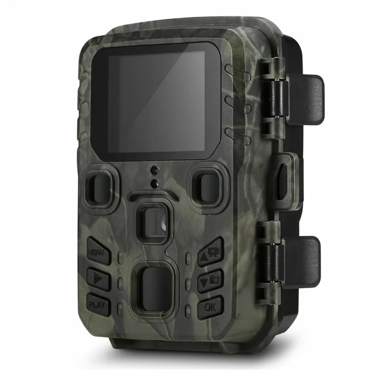 WiFi Trail Camera with Night Vision & Motion Sensor for Outdoor Wildlife Observation & Property Security Monitoring