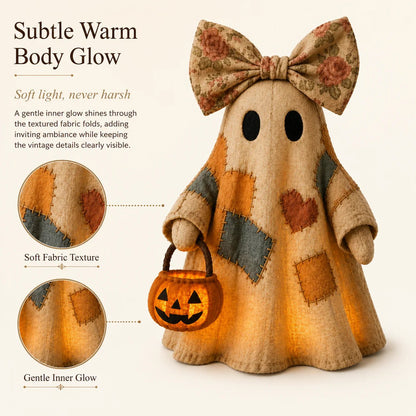 BooBelle™ – Patchwork Ghost Lamp