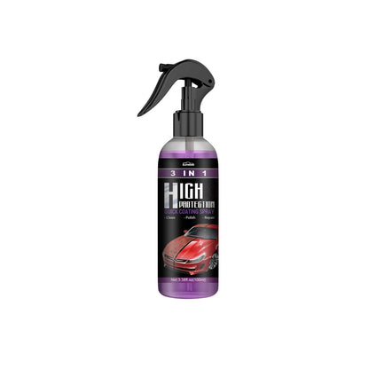 Nano Ceramic Vehicle Paint Shield Spray for Cars UV Protection Hydrophobic Gloss Finish Professional Detailing Solution Quick Dry Formula Wa