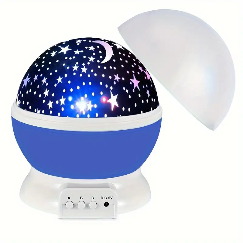 Soothing Galaxy Night Lamp with Music and Starry Sky