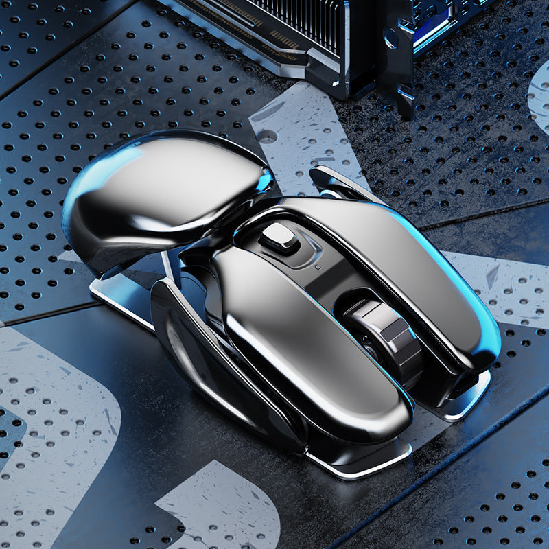 Cordless Quiet-Click Computer Mouse with Programmable Buttons for Work & Gaming | Desktop Laptop PC Accessory