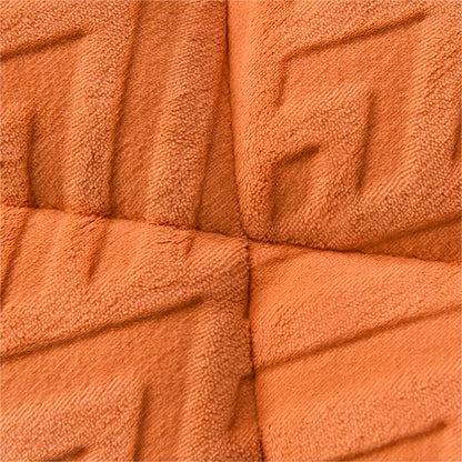 Sherpa Fleece Throw Blanket Quilted Winter Bedspread Soft Plush Heavyweight Comforter for Bed Couch Sofa Twin Full Queen King