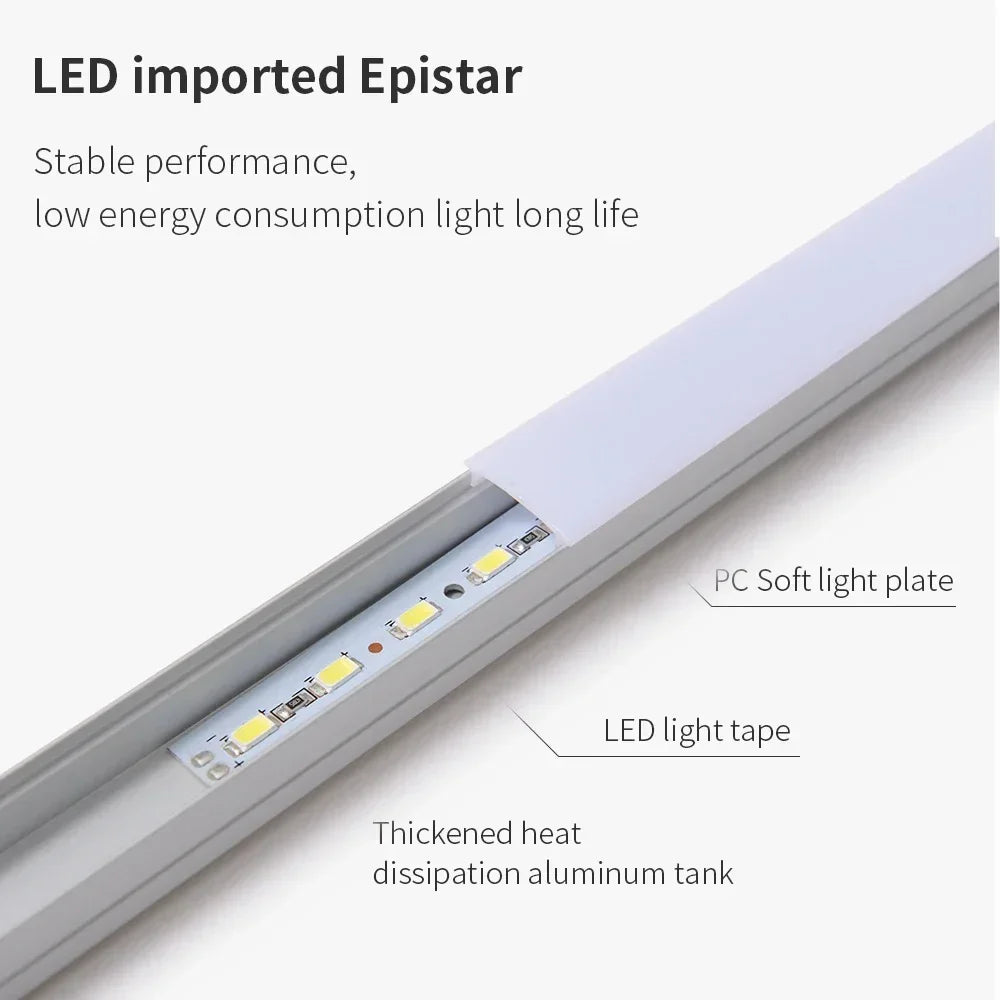 Linear Wood Hanging Light for Kitchen Island & Dining Table – Adjustable LED Ceiling Fixture in Pine or Walnut, 31-71 in Wide, Dimmable Opti