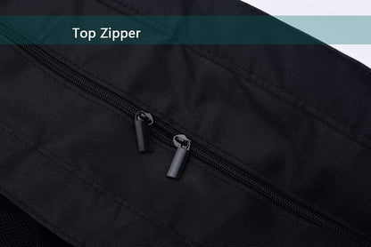 Oversized Breathable Carryall Bag with Secured Pocket for Summer Outings, Pool Days & Family Trips