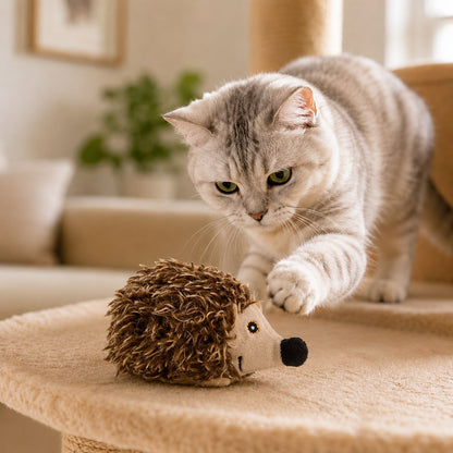 Ortekor Rechargeable Interactive Cat Toy - Flapping Bird, Plush Animal & Motion Activated Toys for Indoor Cats