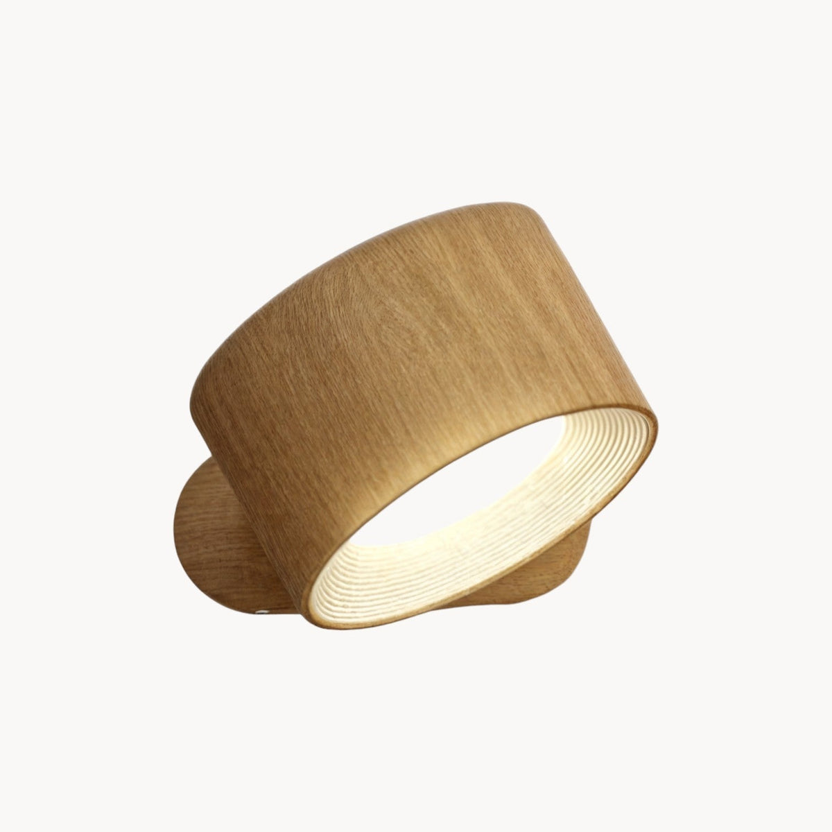 Portable LED Wall Sconce with USB Charging – 360° Swivel Head for Bedroom, Hallway, Reading Nook & Home Office