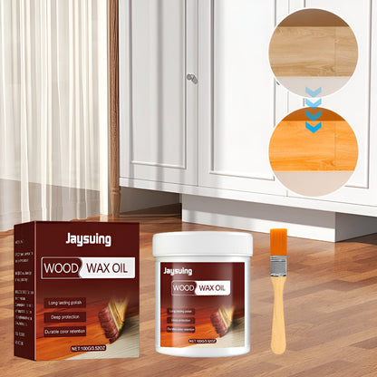 Wood Sealer and Protector Wax Oil for Decks, Fences & Outdoor Furniture – Weatherproof Finish Restores Natural Grain on Hardwood, Cedar, Pin