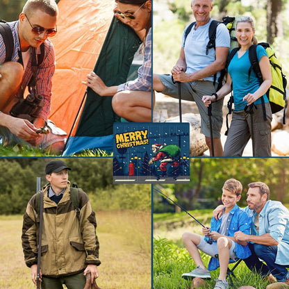 Outdoor Survival Gear Advent Calendar for Men – 24 Days of Adventure Tools for Camping Hiking Wilderness Exploration
