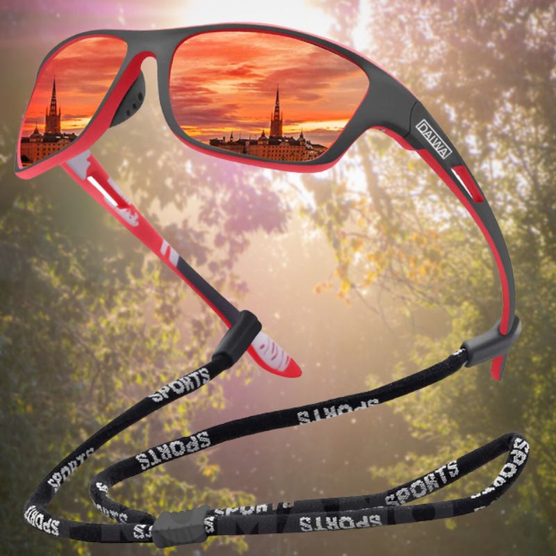 Polarized Outdoor Sunglasses UV400 Protection Scratch Resistant Lightweight Sport Eyewear for Hiking Fishing Cycling Water Activities Men Wo