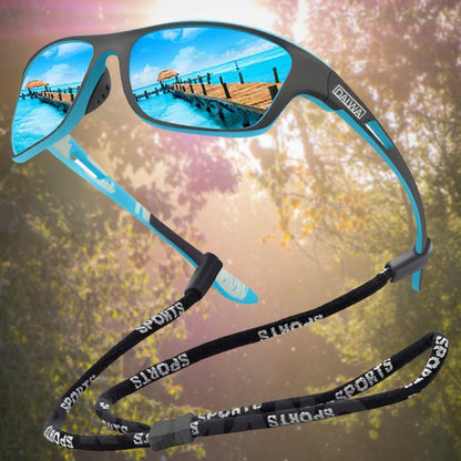 Polarized Outdoor Sunglasses UV400 Protection Scratch Resistant Lightweight Sport Eyewear for Hiking Fishing Cycling Water Activities Men Wo