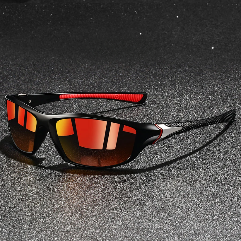 Polarized Metal Sunglasses for Men – UV400 Eye Protection & Anti-Glare Lenses