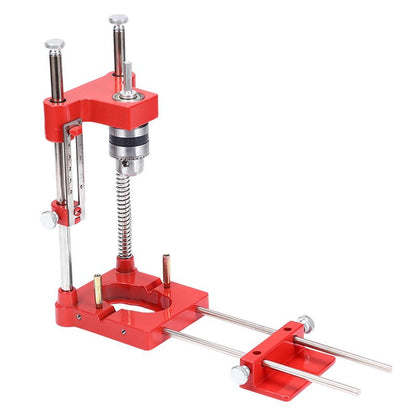 Precision Hole Drilling Jig Adjustable Guide for Wood Projects Cabinet Assembly Furniture Building DIY Carpentry