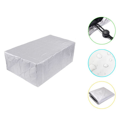 Patio Furniture Cover Waterproof Polyester UV Protection for Outdoor Table Chair Lounge Set All-Weather Heavy-Duty Yard Deck Terrace Porch G